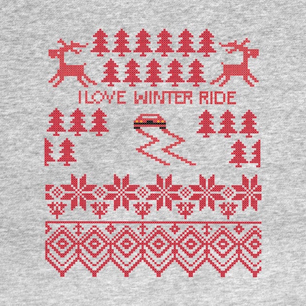 I love winter ride by dareba